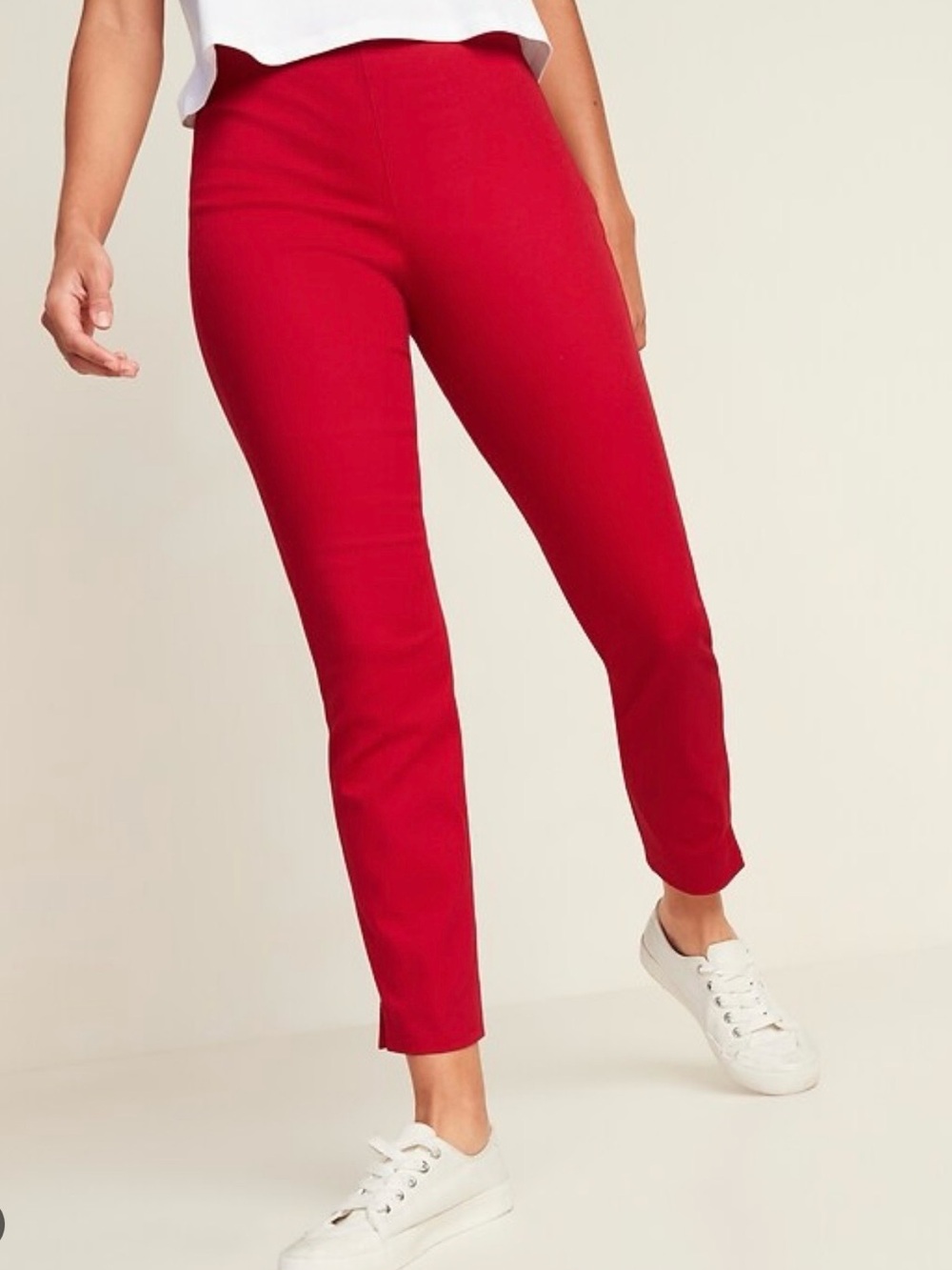 Old Navy Women WOW pants Size 12 Side Zip Cotton Blend SIZE 12
